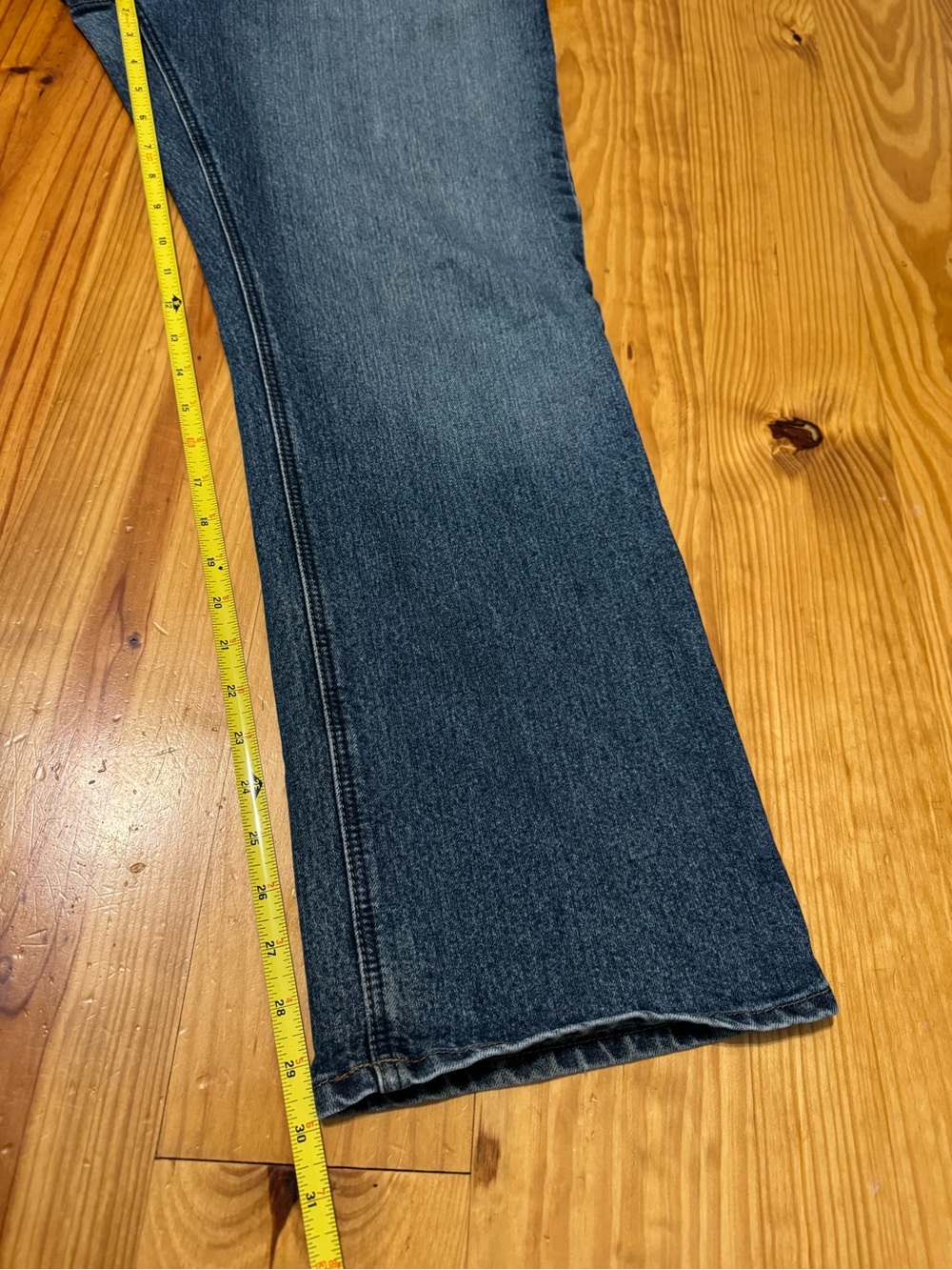 ARIAT Jeans Rebar M4 Mens 36/30 Relaxed Boot Denim Phantom Wash Work Wear (2) - Picture 7 of 14